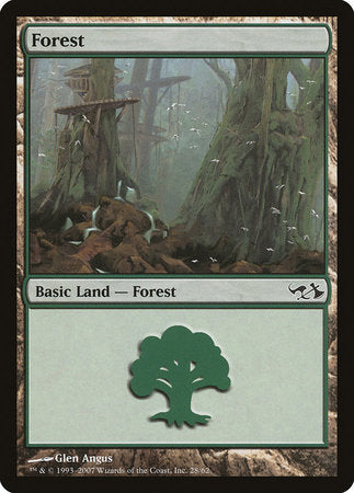 Forest (28) [Duel Decks: Elves vs. Goblins] | Fandemonia Ltd