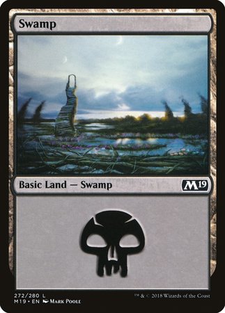Swamp (272) [Core Set 2019] | Fandemonia Ltd