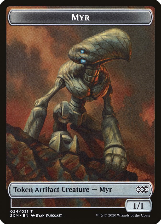 Myr (024/031) [Double Masters Tokens] | Fandemonia Ltd
