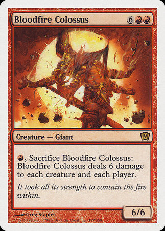 Bloodfire Colossus [Ninth Edition] | Fandemonia Ltd