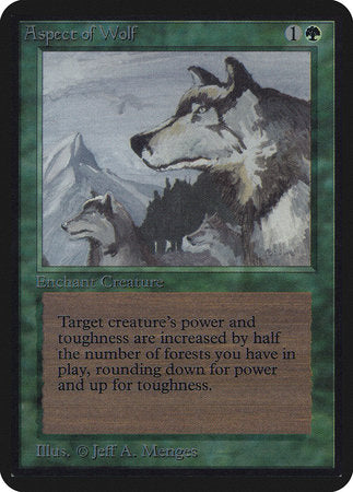 Aspect of Wolf [Limited Edition Alpha] | Fandemonia Ltd