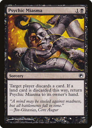 Psychic Miasma [Scars of Mirrodin] | Fandemonia Ltd
