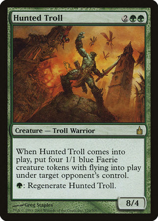 Hunted Troll [Ravnica: City of Guilds] | Fandemonia Ltd