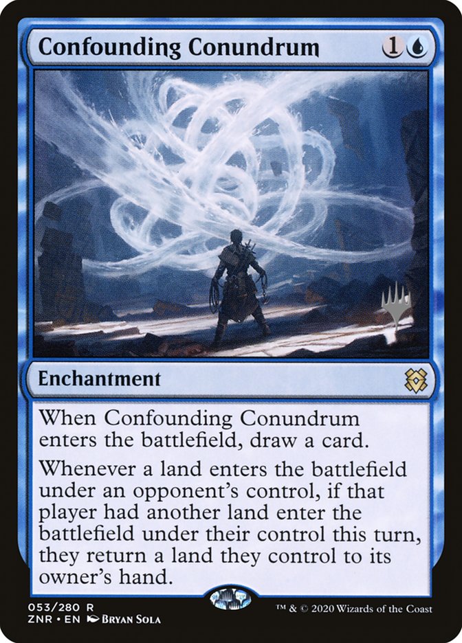 Confounding Conundrum (Promo Pack) [Zendikar Rising Promos] | Fandemonia Ltd