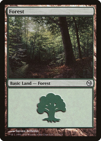 Forest (112) [Duels of the Planeswalkers] | Fandemonia Ltd