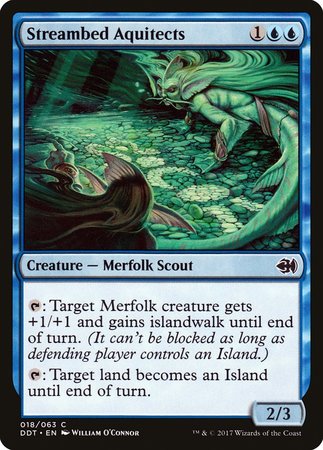 Streambed Aquitects [Duel Decks: Merfolk vs. Goblins] | Fandemonia Ltd