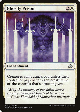 Ghostly Prison [Planechase Anthology] | Fandemonia Ltd