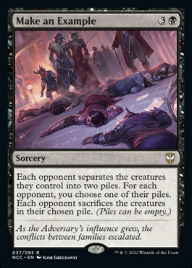 Make an Example [Streets of New Capenna Commander] | Fandemonia Ltd