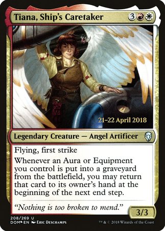 Tiana, Ship's Caretaker [Dominaria Promos] | Fandemonia Ltd