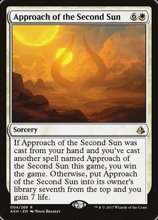 Approach of the Second Sun [Amonkhet] | Fandemonia Ltd