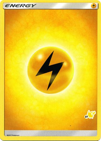 Lightning Energy (Pikachu Stamp #27) [Battle Academy 2020] | Fandemonia Ltd