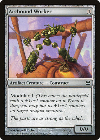 Arcbound Worker [Modern Masters] | Fandemonia Ltd