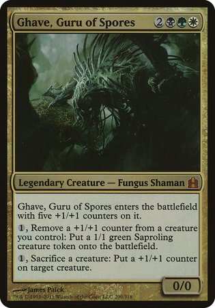 Ghave, Guru of Spores (Oversized) [Commander 2011 Oversized] | Fandemonia Ltd