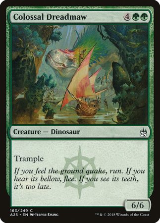 Colossal Dreadmaw [Masters 25] | Fandemonia Ltd