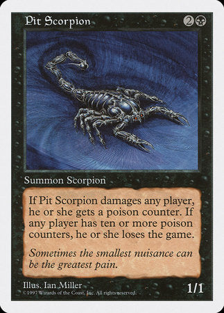 Pit Scorpion [Fifth Edition] | Fandemonia Ltd