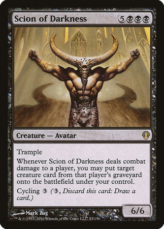 Scion of Darkness [Archenemy] | Fandemonia Ltd