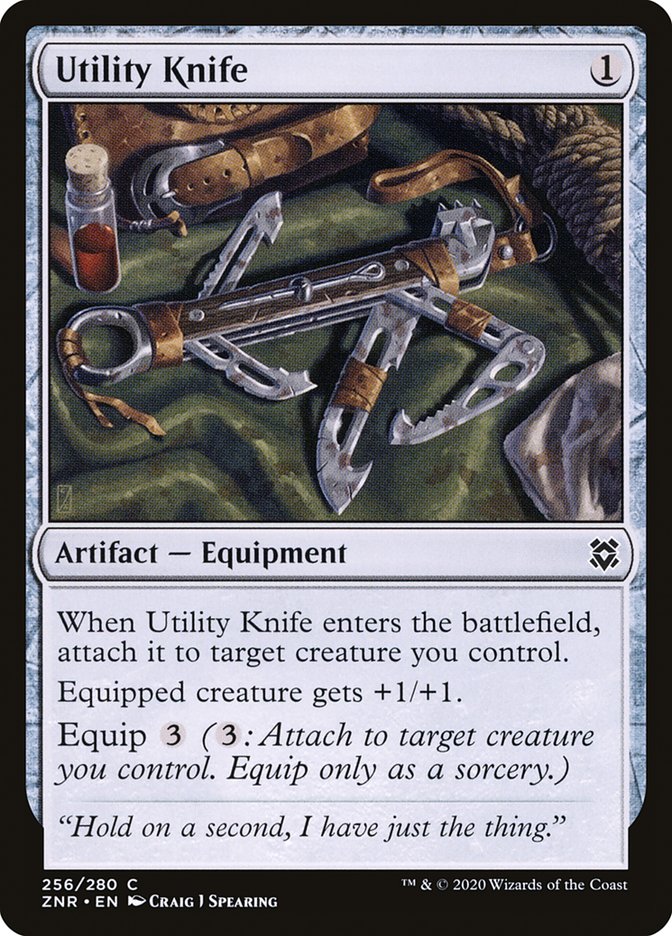Utility Knife [Zendikar Rising] | Fandemonia Ltd