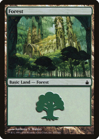 Forest (305) [Ravnica: City of Guilds] | Fandemonia Ltd