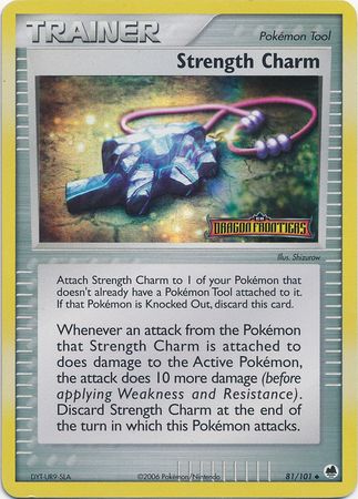 Strength Charm (81/101) (Stamped) [EX: Dragon Frontiers] | Fandemonia Ltd