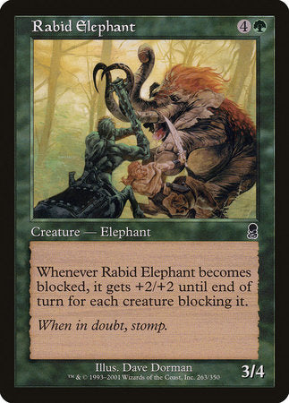 Rabid Elephant [Odyssey] | Fandemonia Ltd