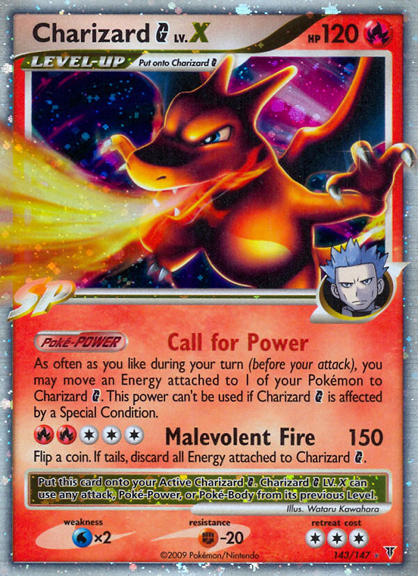 Charizard G LV.X (143/147) [Platinum: Supreme Victors] | Fandemonia Ltd