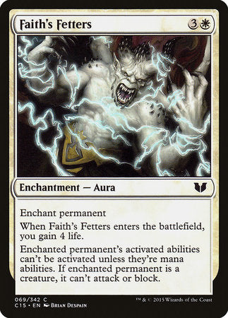 Faith's Fetters [Commander 2015] | Fandemonia Ltd