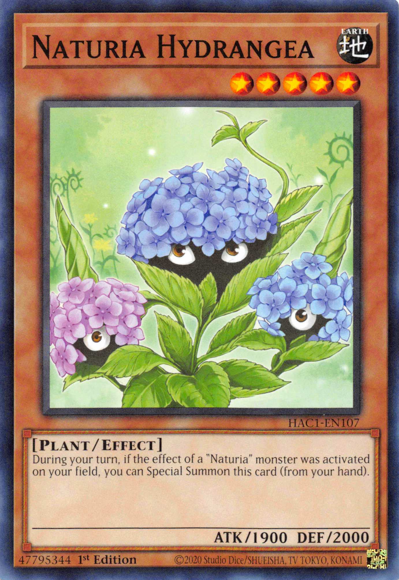 Naturia Hydrangea [HAC1-EN107] Common | Fandemonia Ltd