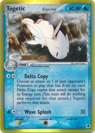 Togetic (11/101) (Delta Species) (Stamped) [EX: Dragon Frontiers] | Fandemonia Ltd