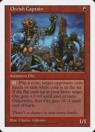 Orcish Captain [Fifth Edition] | Fandemonia Ltd