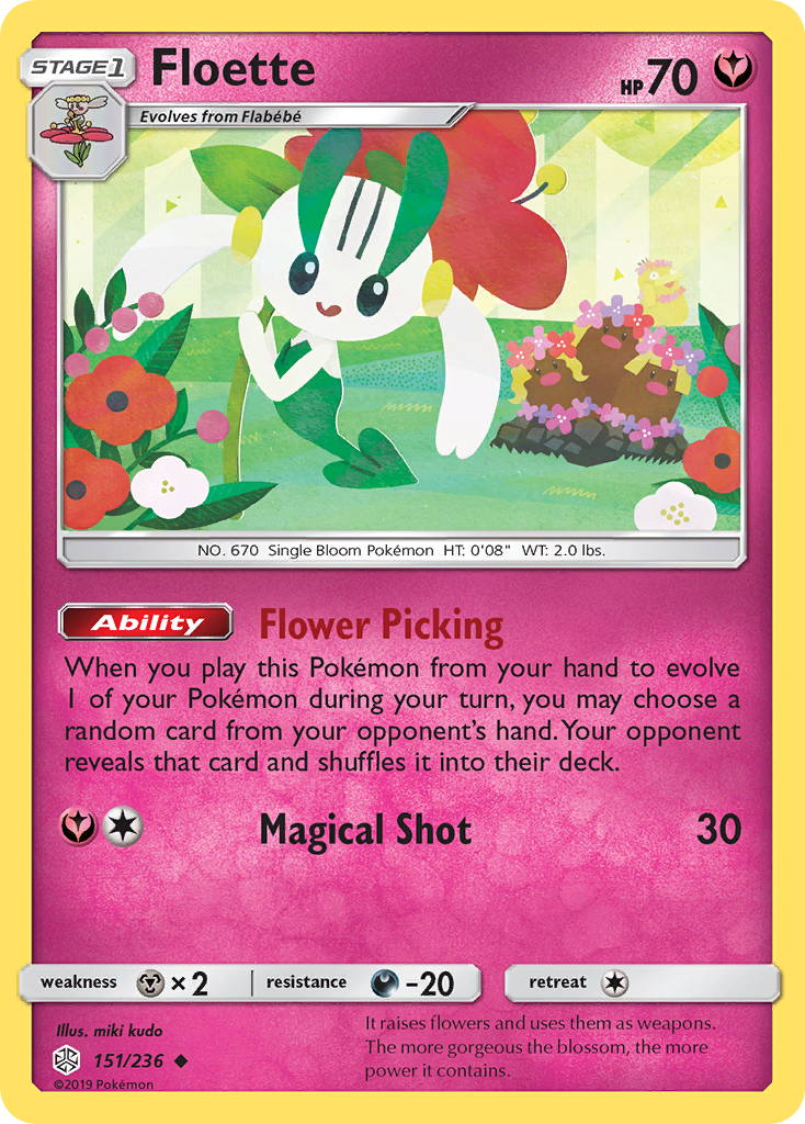 Floette (151/236) [Sun & Moon: Cosmic Eclipse] | Fandemonia Ltd