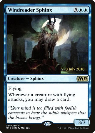 Windreader Sphinx [Core Set 2019 Promos] | Fandemonia Ltd