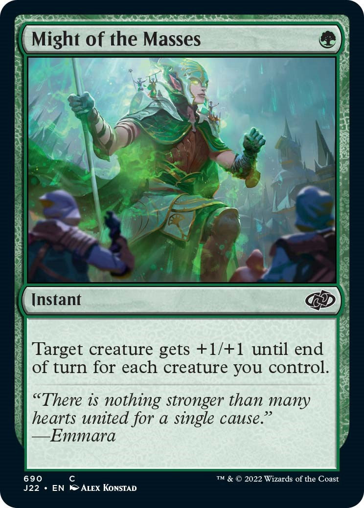 Might of the Masses [Jumpstart 2022] | Fandemonia Ltd