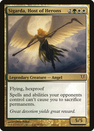 Sigarda, Host of Herons [Avacyn Restored] | Fandemonia Ltd