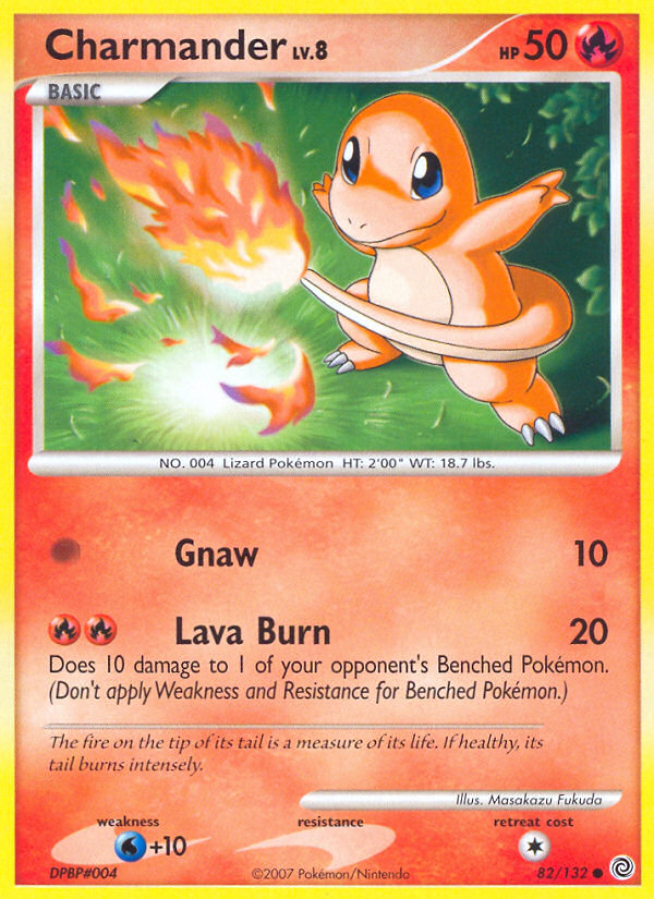 Charmander (82/132) [Diamond & Pearl: Secret Wonders] | Fandemonia Ltd