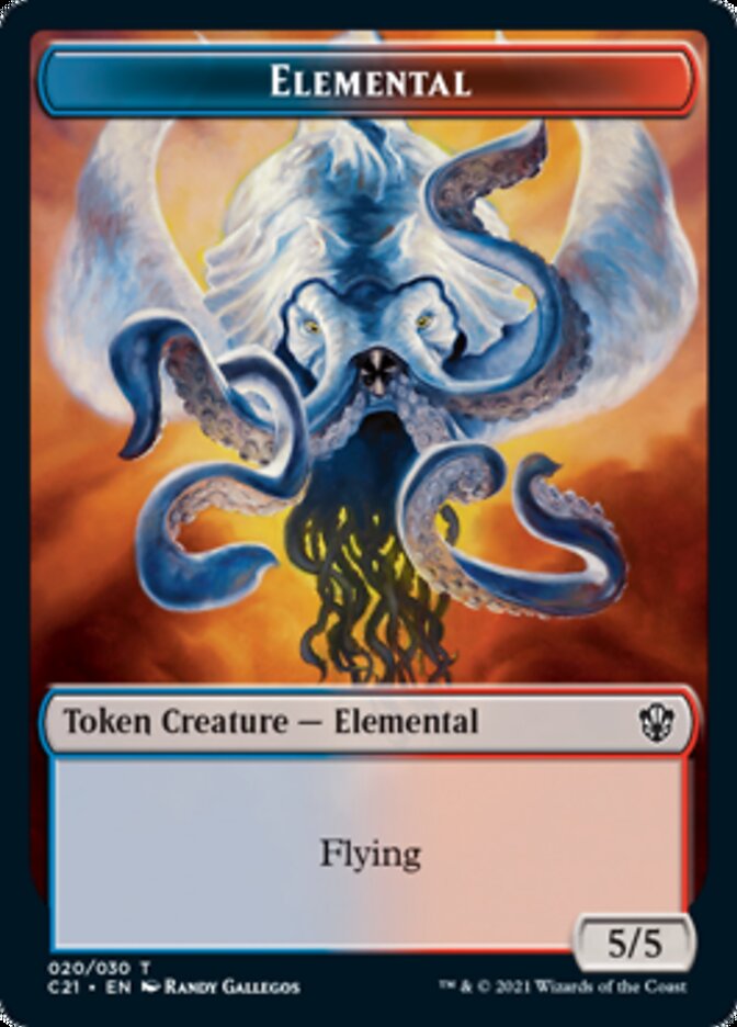 Elemental (020) // Copy Token [Commander 2021 Tokens] | Fandemonia Ltd