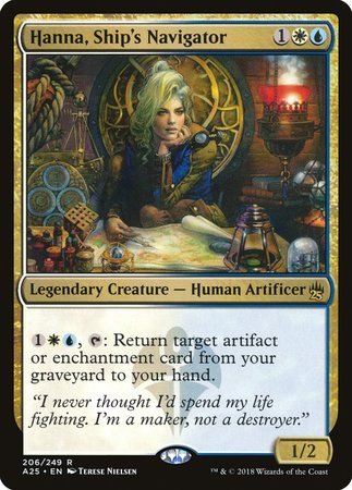 Hanna, Ship's Navigator [Masters 25] | Fandemonia Ltd