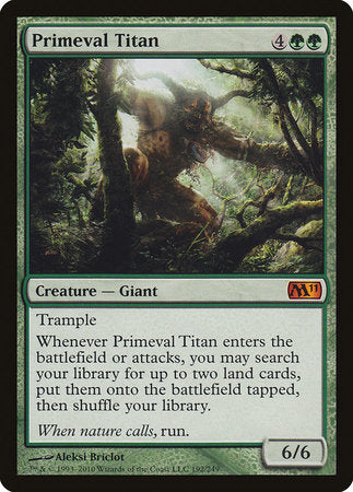 Primeval Titan [Magic 2011] | Fandemonia Ltd