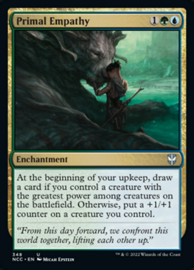 Primal Empathy [Streets of New Capenna Commander] | Fandemonia Ltd