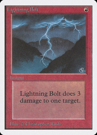 Lightning Bolt [Unlimited Edition] | Fandemonia Ltd