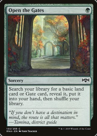 Open the Gates [Ravnica Allegiance] | Fandemonia Ltd