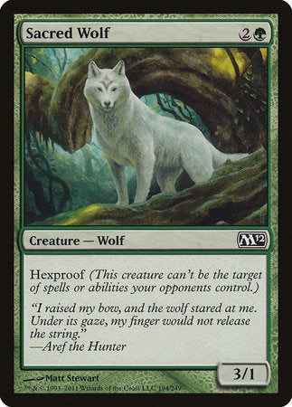 Sacred Wolf [Magic 2012] | Fandemonia Ltd