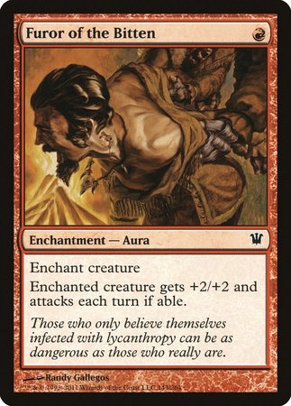 Furor of the Bitten [Innistrad] | Fandemonia Ltd