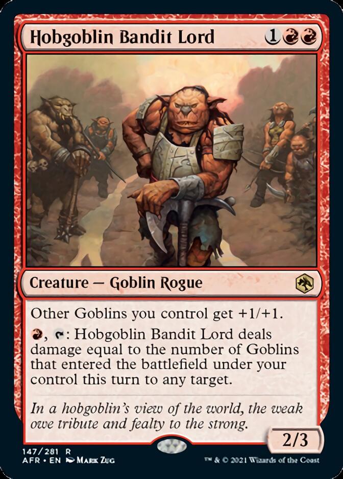 Hobgoblin Bandit Lord [Dungeons & Dragons: Adventures in the Forgotten Realms] | Fandemonia Ltd