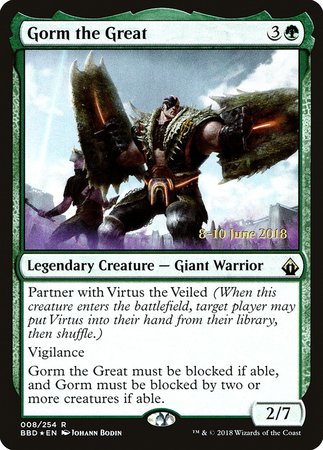 Gorm the Great [Battlebond Promos] | Fandemonia Ltd