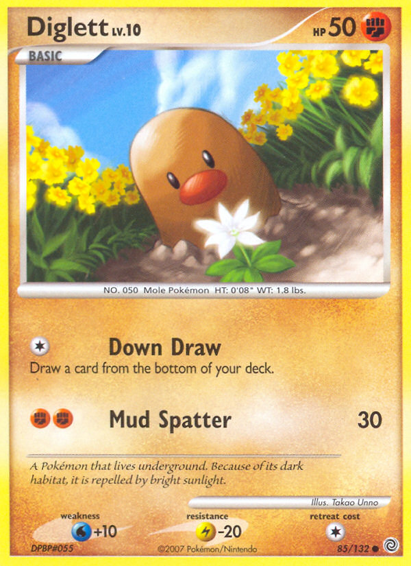 Diglett (85/132) [Diamond & Pearl: Secret Wonders] | Fandemonia Ltd