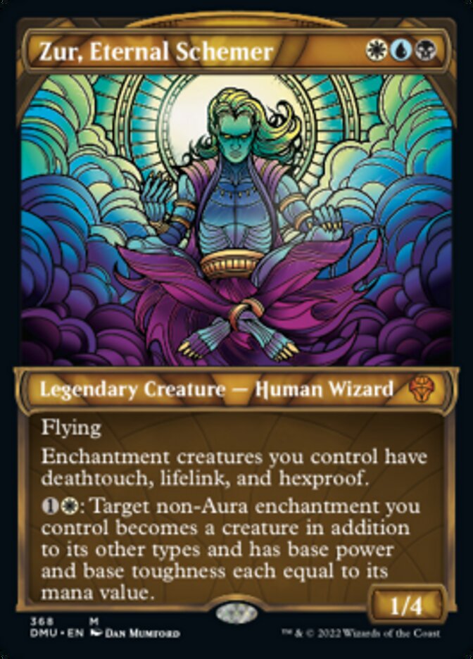 Zur, Eternal Schemer (Showcase Textured) [Dominaria United] | Fandemonia Ltd