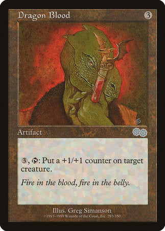 Dragon Blood [Urza's Saga] | Fandemonia Ltd