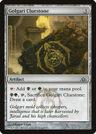 Golgari Cluestone [Dragon's Maze] | Fandemonia Ltd