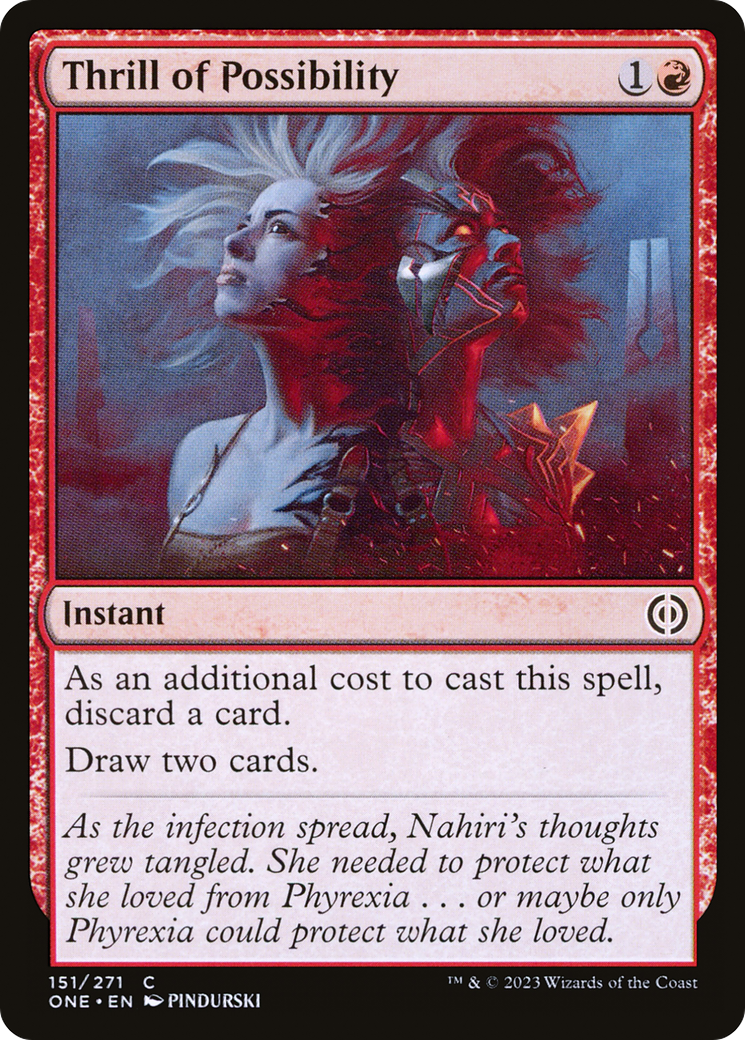 Thrill of Possibility [Phyrexia: All Will Be One] | Fandemonia Ltd