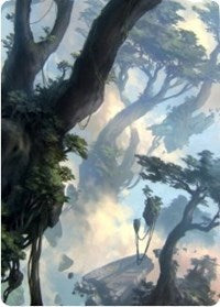 Forest 1 Art Card [Zendikar Rising Art Series] | Fandemonia Ltd